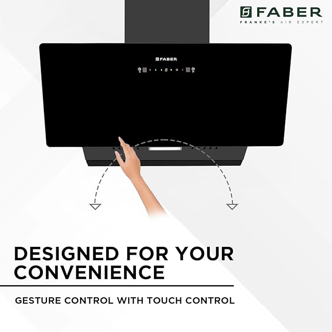 aber 90cm 1200 Vertical Wall Mounted Chimney